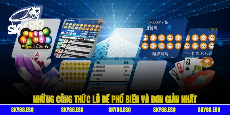 Những Công thức lô đề phổ biến và đơn giản nhất