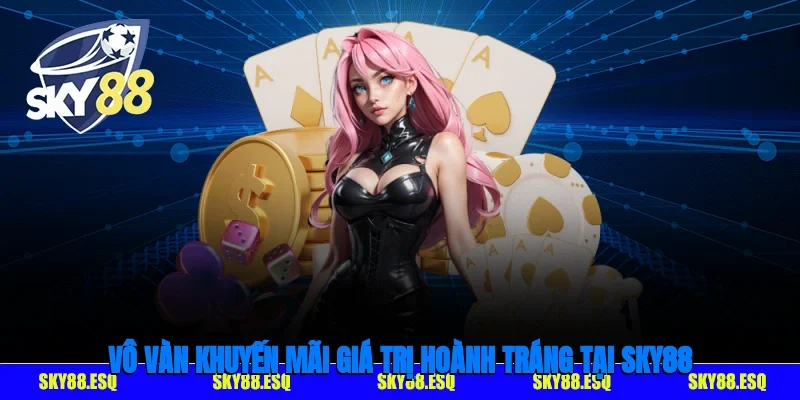 Vô vàn khuyến mãi giá trị hoành tráng tại SKY88